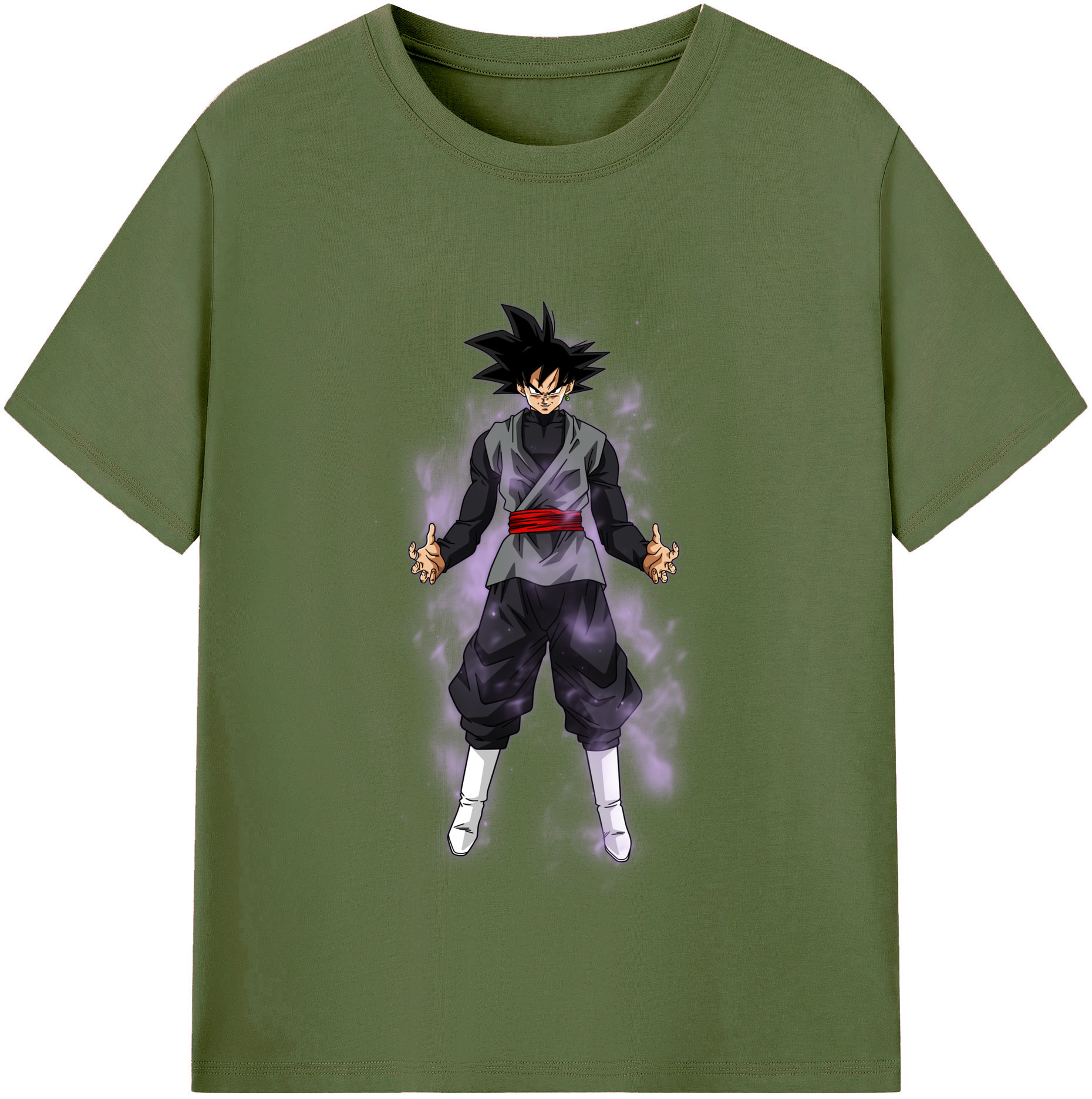 （画像用） ドラゴンボール ベジータ四世（Bejīta Yonsei）DRAGON BALL Vegeta IV 綿100％半袖Tシャツ（フロントプリント）